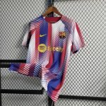 23-24 Barcelona Training Jersey (Fans Version) Football Shirt - Image 3