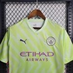 23-24 Manchester City Jersey (Fans Version) Training Football Shirt #01 - Image 3