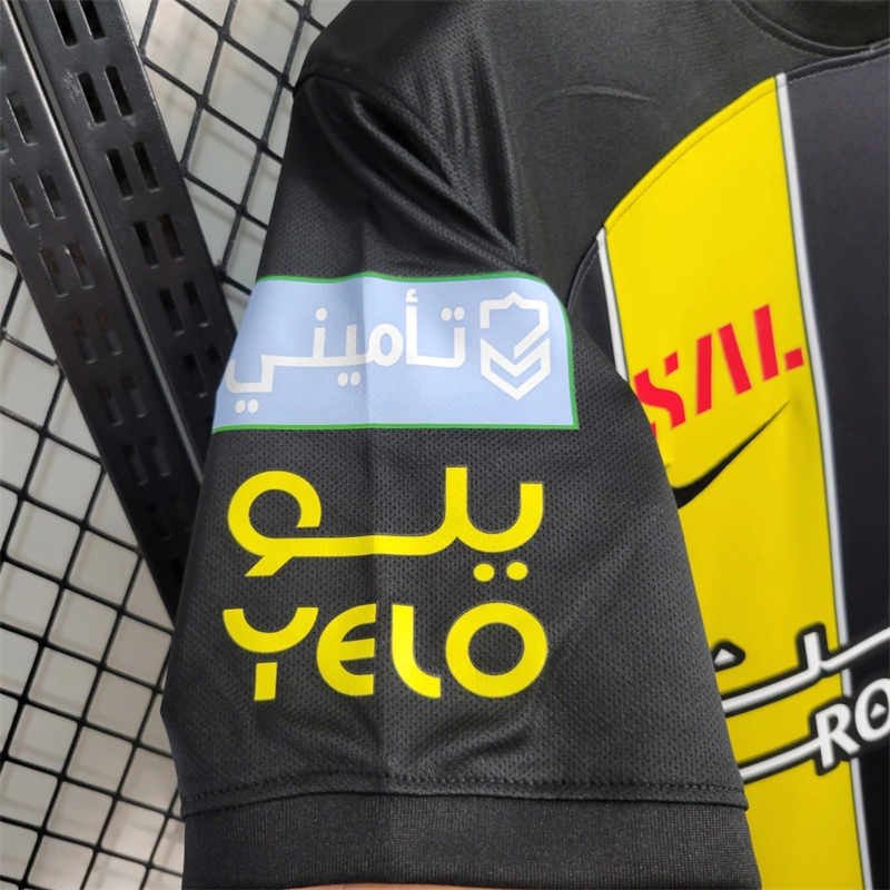 empty-placeholder.webp (14) 23-24 Al-Ittihad Home Jersey (Fans Version) Football Shirt - Image 6