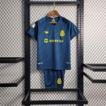 23-24 Kids Al Nassr Away Jersey Kit Football Size 16-28