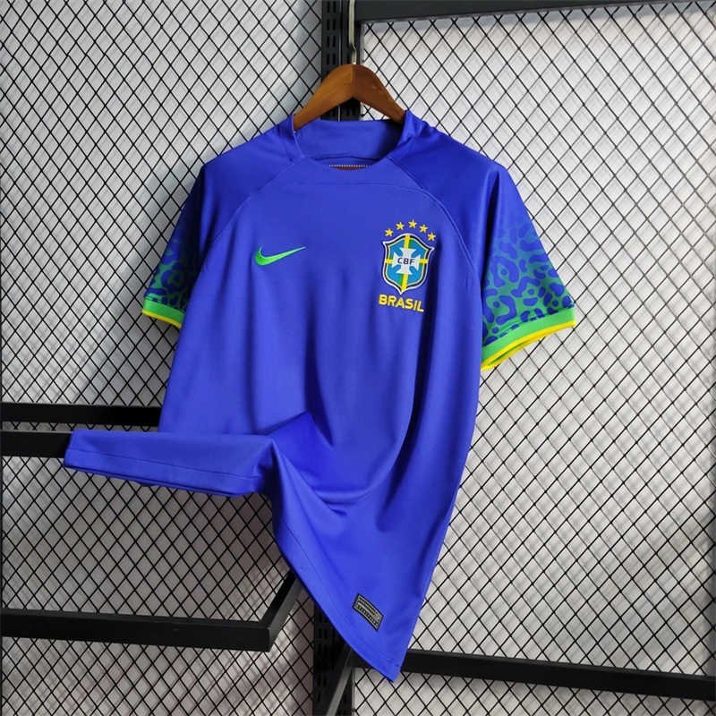 empty-placeholder.webp (2) Brazil Away Jersey (Fans Version) World Cup Football Shirt - Image 3