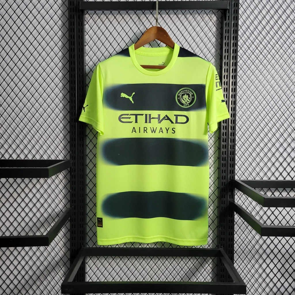 empty-placeholder.webp 22-23 Manchester City Away Jersey (Fans Version) Football Shirt - Image 1