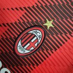 23-24 kids Jersey AC Milan Home Jersey Kit Football Size 16-28 - Image 4