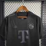 23-24 Bayern Munich Black Jersey (Fans Version) Football Shirt - Image 4