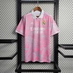 23-24 Real Madrid Pink Dragon Jersey (Fans Version) Football Shirt
