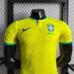 Brazil Home Jersey Player Version World Cup Football Shirt S-XXL - Image 5