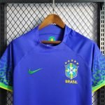 Brazil Away Jersey (Fans Version) World Cup Football Shirt - Image 5
