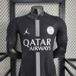 23-24 PSG Black Jersey (Player Version) Football Shirt S-XXL - Image 5