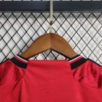 23-24 Kids Manchester United Home Jersey Kit Football Size 16-28 - Image 6