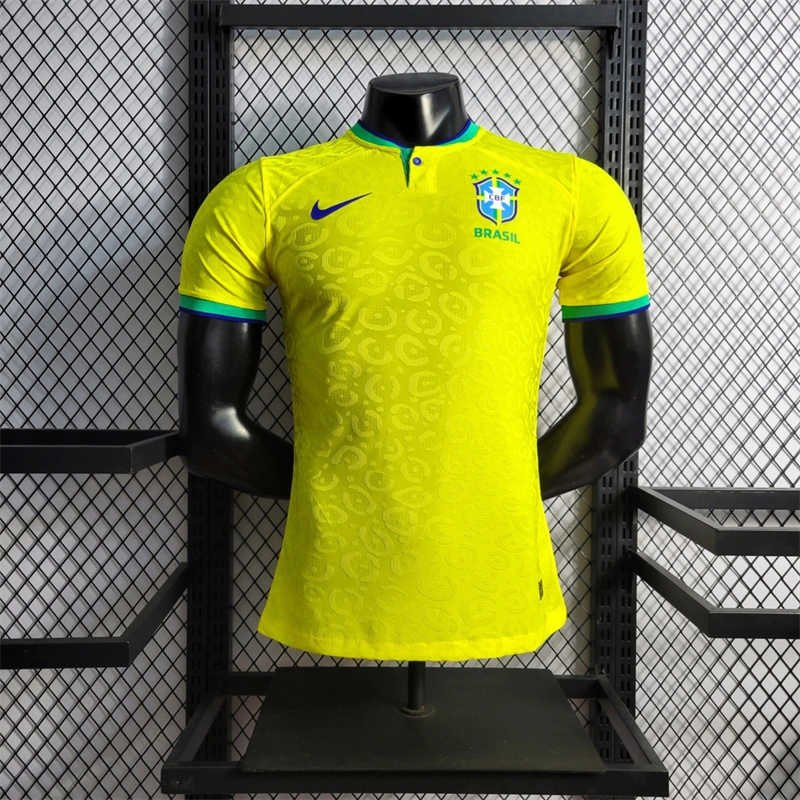 empty-placeholder.webp Brazil Home Jersey Player Version World Cup Football Shirt S-XXL - Image 1