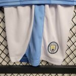 23-24 Kids Manchester City Home Jersey Kit Football Size 16-28 - Image 7
