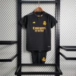 23-24 Kids Jersey Real Madrid 3nd Away Football Kit Size 16-28