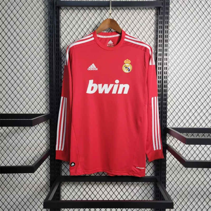 empty-placeholder.webp 10-11 Real Madrid 2nd Away Jersey Retro Football Shirt Long Sleeve - Image 1