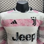 23-24 Juventus (Player Version) Away Jersey Long Sleeve Football Shirt - Image 3