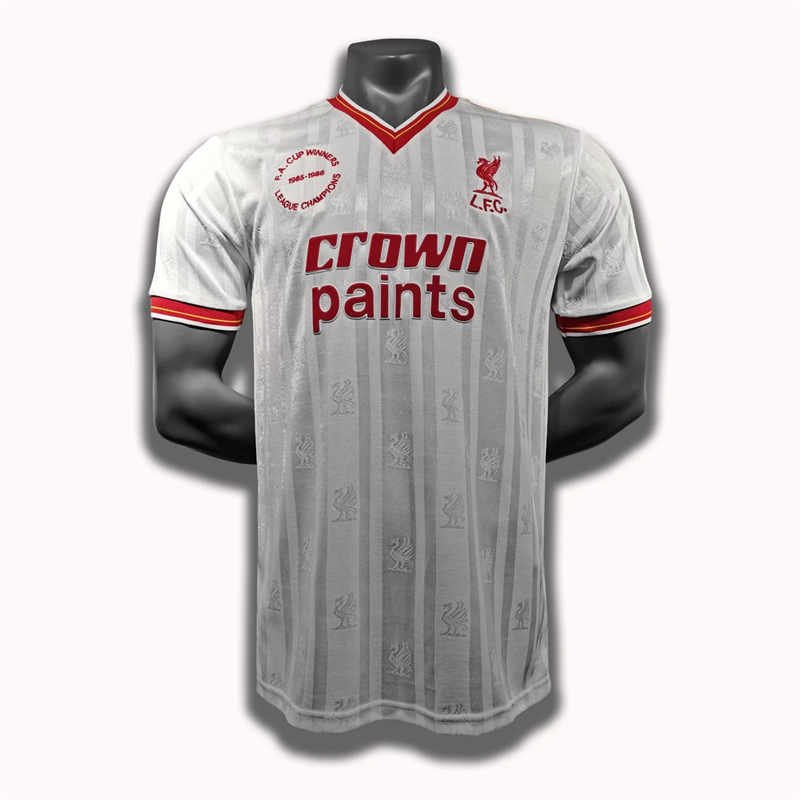 psc.webp 85-86 Retro Liverpool Jersey Away Football Shirt S-XXL - Image 1