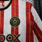 23-24 Sheffield United Home Jersey (Fans Version) Football Shirt - Image 4