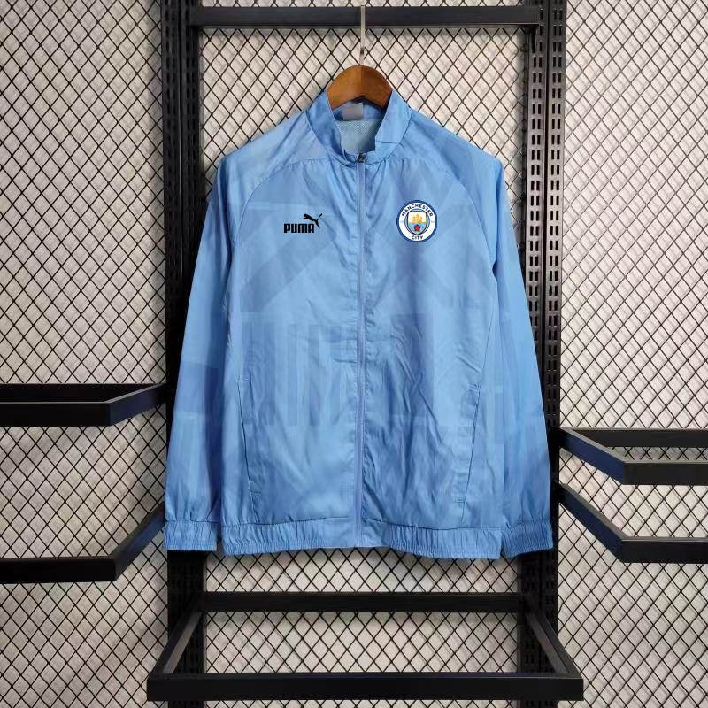 5149a48d 23-24 Manchester City Jacket Trench Coat Size S-XXL - Image 1