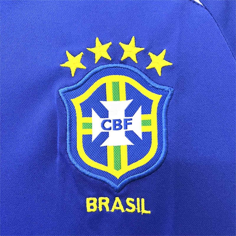 618eec8e (1) 2002 Retro Brazil Away Jersey Football Shirt S-XXL - Image 3