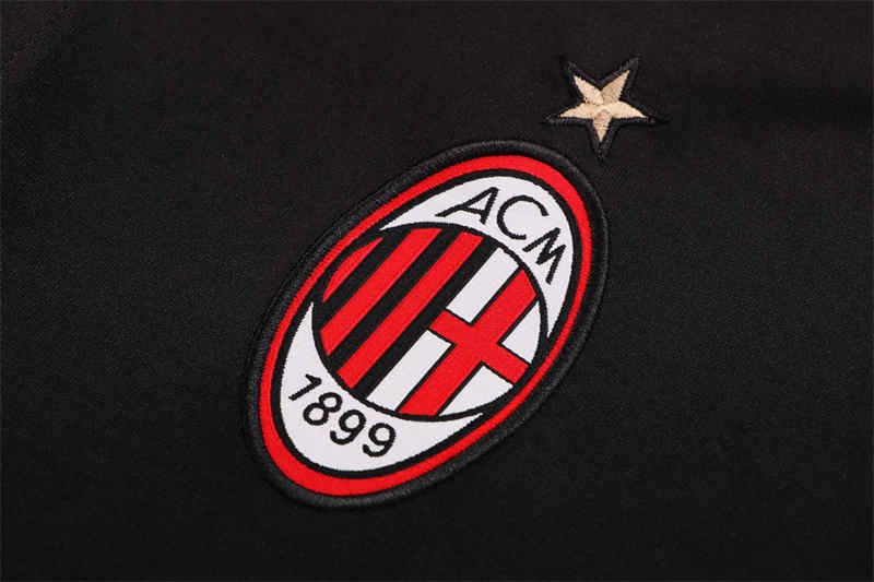 IMG_0184 AC Milan Polo Shirt Football Jersey S-XXL-DS#C919 - Image 3