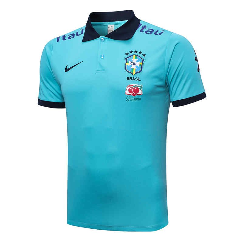 IMG_0720 Brazil Polo Shirt Football Jersey S-XXL-DS#C953 - Image 1