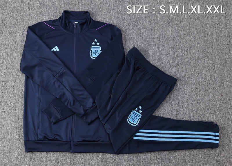 IMG_1630 Argentina Training Kit (Jacket+Pants)-DS#AG643 - Image 8
