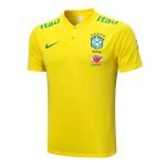 Brazil Polo Shirt Football Jersey S-XXL-DS#C939
