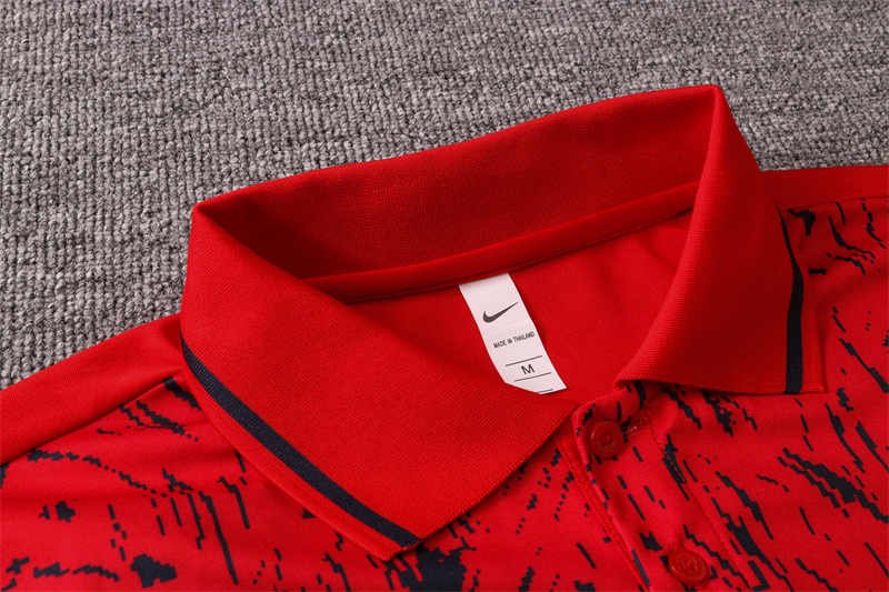 IMG_3307 France Polo Shirt Football Jersey S-XXL-DS#C543 - Image 4