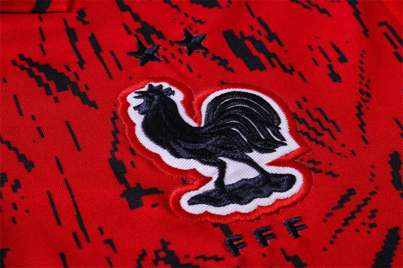 IMG_3309 France Polo Shirt Football Jersey S-XXL-DS#C543 - Image 3