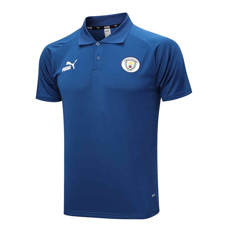 IMG_3570 Manchester City Polo Shirt Football Jersey S-XXL-DS#C992 - Image 1