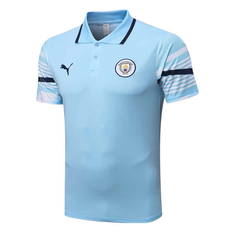 IMG_3841 Manchester City Polo Shirt Football Jersey S-XXL-DS#C928 - Image 1
