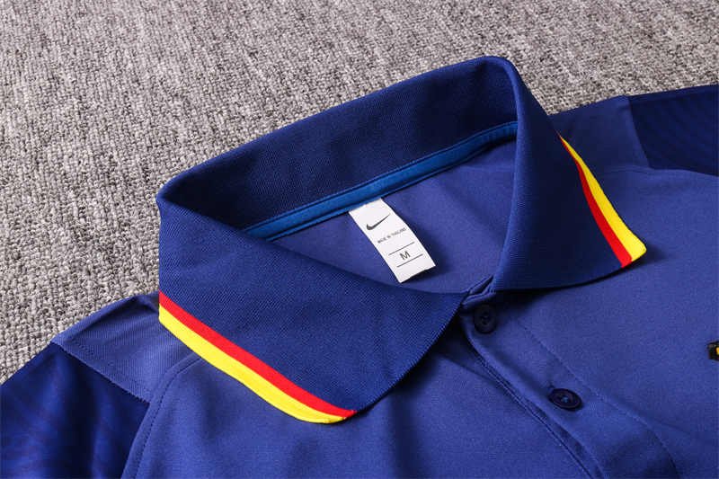 IMG_6643 Barcelona Polo Shirt Football Jersey S-XXL-DS#C491 - Image 4