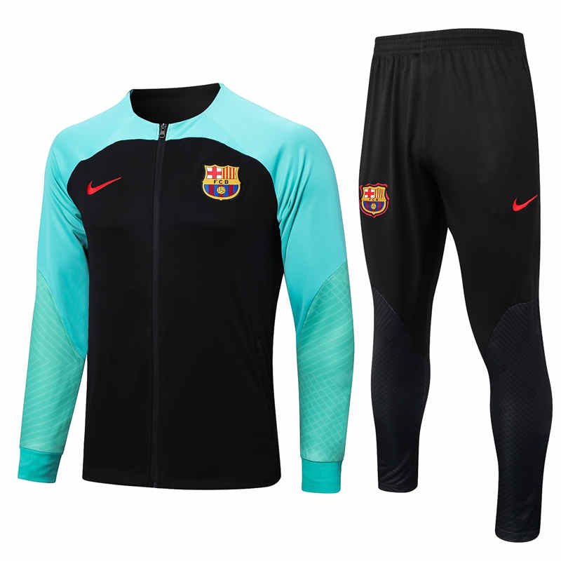 IMG_7213副本 Barcelona Training Kit (Jacket+Pants)-DS#BA636 - Image 1