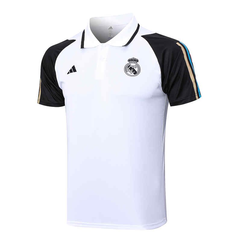 IMG_7450 Real Madrid Polo Shirt Football Jersey S-XXL-DS#C1045 - Image 1