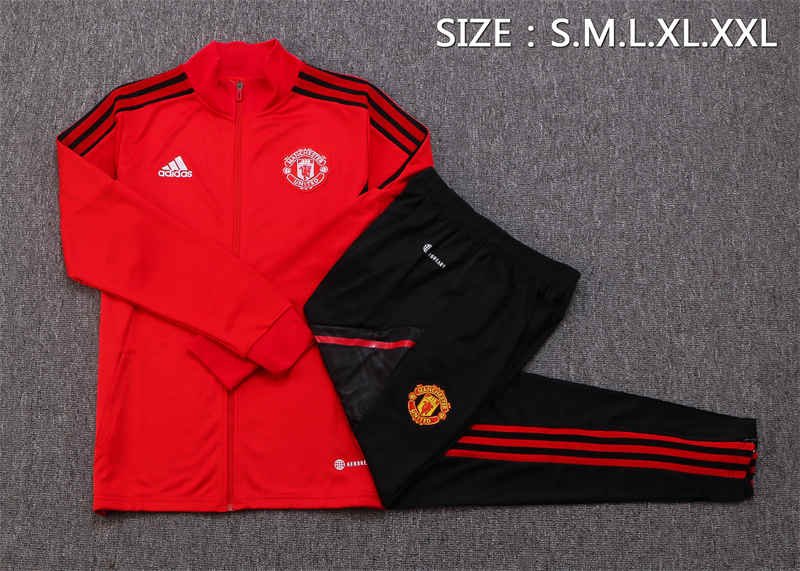 IMG_7558 Manchester United Training Kit (Jacket+Pants)-DS#MUA538 - Image 3