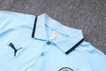 Manchester City Polo Shirt Football Jersey S-XXL-DS#C978 - Image 5
