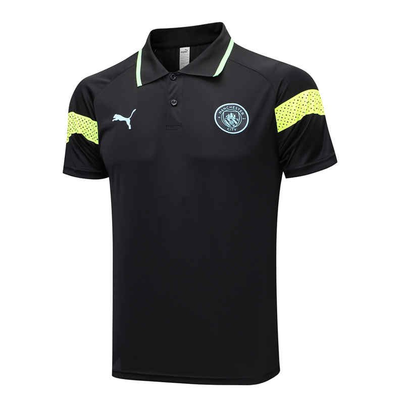 IMG_8713 Manchester City Polo Shirt Football Jersey S-XXL-DS#C1002 - Image 1