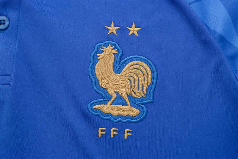 IMG_9739 France Polo Shirt Football Jersey S-XXL-DS#C906 - Image 3