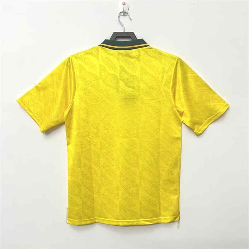 c6af977c 91-93 Retro Brazil Home Jersey Football Shirt S-XXL - Image 2