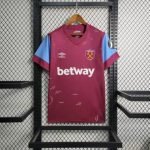 23-24 West Ham United Home Jersey (Fans Version) Football Shirt