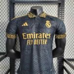 23-24 Real Madrid Concept Edition Black Jersey (Player Version) Football Shirt - Image 3