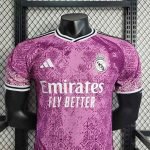 2023-24 Real Madrid Pink Special Jersey (Player Version) Football Shirt - Image 3