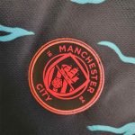 23-24 Manchester City Long Sleeve Away Jersey (Fans Version) Football Shirt - Image 3