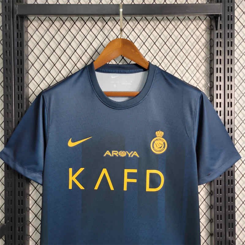 empty-placeholder.webp (3) 23-24 Al Nassr Away Jersey (Fans Version) Football Shirt - Image 4