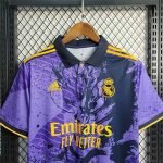 23-24 Real Madrid Purple Jersey (Fans Version) Football Shirt Special Edition - Image 4