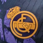 23-24 Real Madrid Purple Jersey (Player Version) Football Shirt Special Edition - Image 4