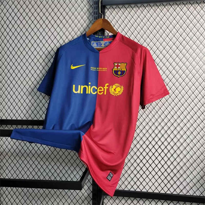 empty-placeholder.webp (3) 08-09 Barcelona Home Jersey Retro Football Shirt S-XXL - Image 4