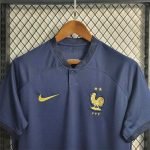 22-23 France Home (Fans Version) World Cup Football Shirt - Image 5
