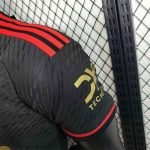 23-24 Manchester United Jersey Black Jersey (Player Version) Football Shirt S-XXL - Image 5