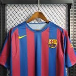 05-06 Barcelona Home Jersey Retro Football Shirt S-XXL - Image 4