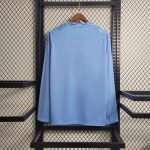 23-24 Manchester City Long Sleeve Home Jersey (Fans Version) Football Shirt - Image 2